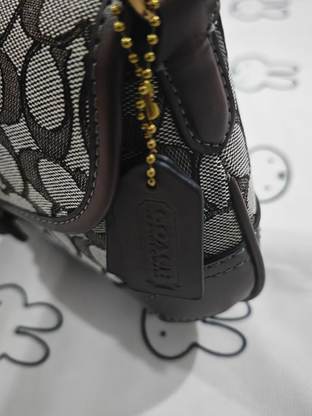 Coach Monogram Pattern Handbag - Picture 8 of 10